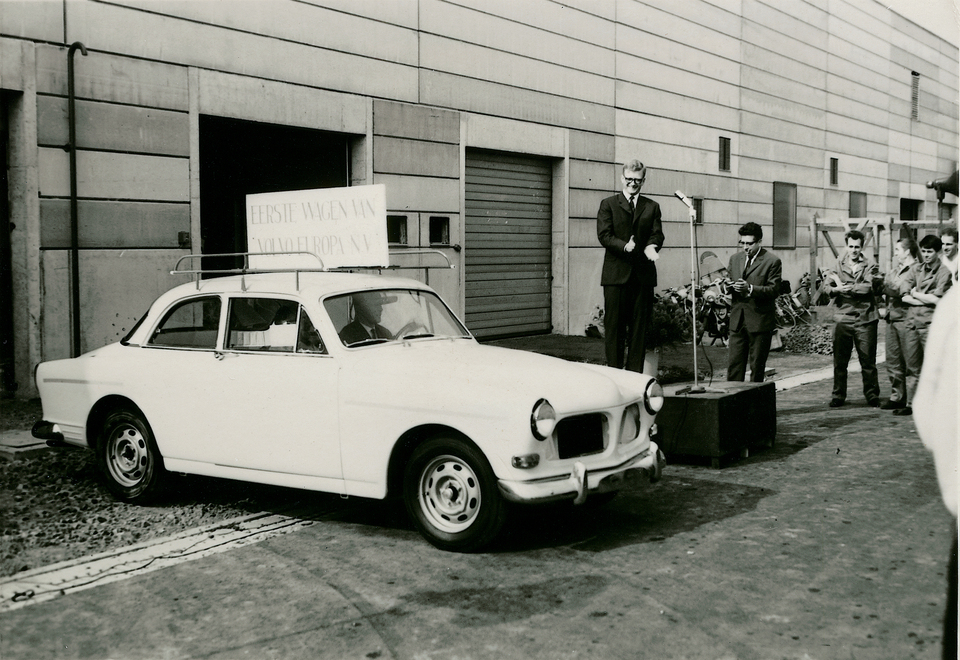 De eerste in Gent gebouwde Volvo